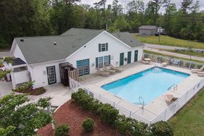Wilmington apartment for rent - Aerial view of Deerbrook Apartment Homes in Wilmington, NC 28405