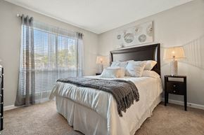 Charleston apartment for rent - spacious bedroom with natural lighting