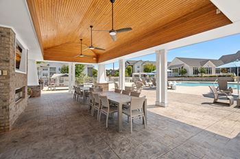 Outdoor living and entertainment areas