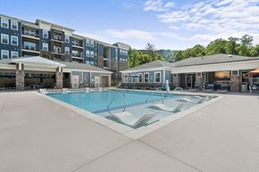 Asheville apartment for rent - Resort Style Swimming Pool with Water Lounger Chairs