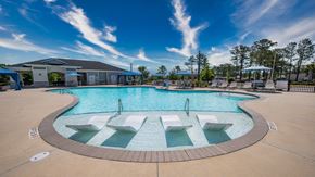 Leland apartment for rent - Resort-Style Swimming Pool with Sun Shelf and Expansive Sundeck