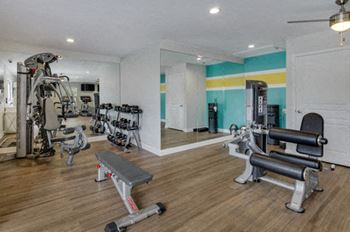 Fitness center at hawthorne at the hall
