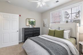 Sneads Ferry apartment for rent - a bedroom with a bed and a closet