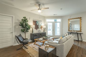 Chattanooga apartment for rent - a living room with a couch and a coffee table