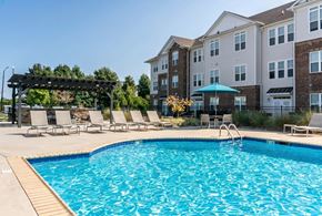 Burlington apartment for rent - Saltwater Swimming Pool With Expansive Sundeck