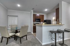 Palm Coast apartment for rent - A kitchen with a table and chairs.