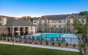 Jamestown apartment for rent - Pool at Millis and Main at Grandover, Jamestown, NC