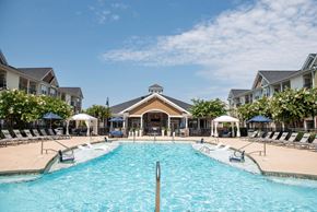 Ooltewah apartment for rent - Custom Saltwater Swimming Pool with Sun Shelf and Jets