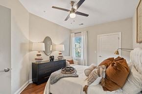 Asheville apartment for rent - Spacious Bedrooms with Large Windows, Ceiling Fan and Walk-In Closets