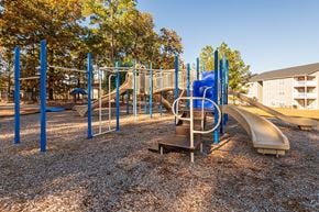 Spring Lake apartment for rent - A playground with a slide, swings, and monkey bars.