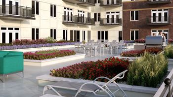 Rooftop area