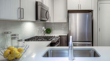 Kitchen with appliances