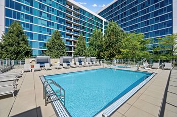 A swimming pool 