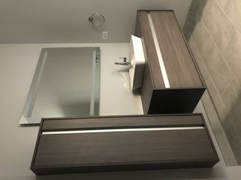 Bathroom top view