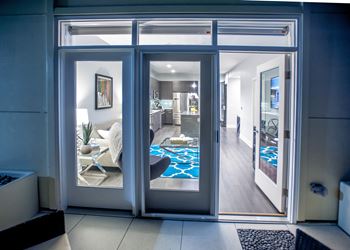 Living and balcony