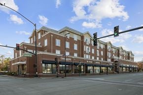 Deerfield apartment for rent - A street view of a building with the name "Per Faces" on it.