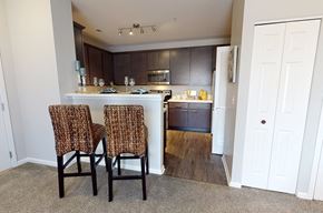 Waukegan apartment for rent - Breakfast Bar at Landings at Amhurst Lake Apartments, Waukegan, IL, 60085