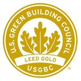 Eco-friendly energy efficient leed certified gold green building