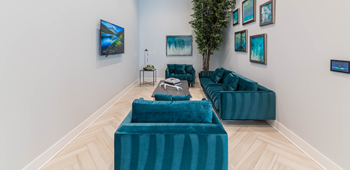 Lobby couch
