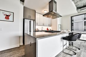 Chicago apartment for rent - kitchen aid appliances