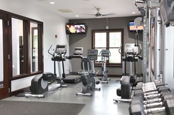 Two level fitness center