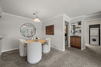In-home washer & dryer in all one-, two-, and three-bedroom apartments
