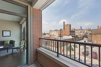 Private balcony