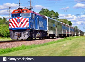 Walkability to union pacific northwest metra line