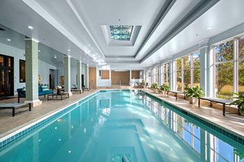 Indoor heated pool for year-round enjoyment