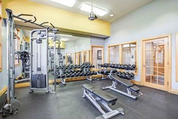 State-of-the-art fitness center