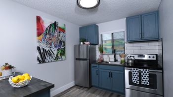 Custom tiled backsplash