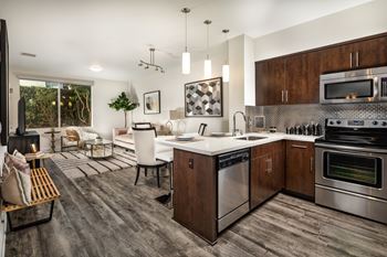 Luxury wood-style flooring