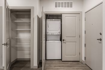 Washer & dryer in every apartment