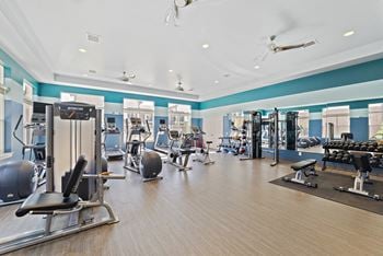 State of the art fitness center & yoga studio