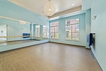 State of the art fitness center & yoga studio