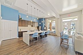 Miamisburg apartment for rent - Austin Park Apartments in Miamisburg, Ohio provide a renovated clubhouse with a full kitchen, ample seating arrangements, and a coffee bar for residents.