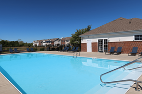 Etna apartment for rent - our apartments have a resort style pool with chairs