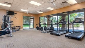 Tucson apartment for rent - Catalina Canyon fitness center with plenty of equipment.