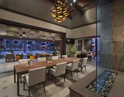 Oro Valley apartment for rent - a dining room with a long table and chairs