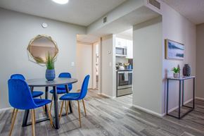 Tucson apartment for rent - Modern apartment dining room.