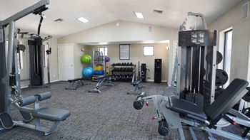 Large fitness center
