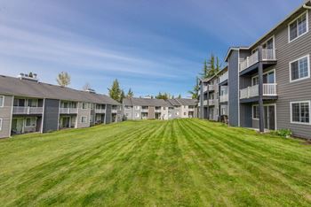 Lush landscaped views