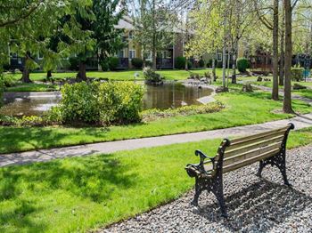 Serene, park-like setting