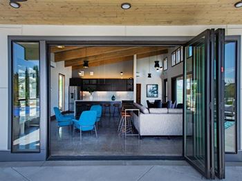 Reservable indoor and outdoor event spaces