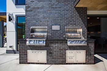 Grills and covered picnic areas