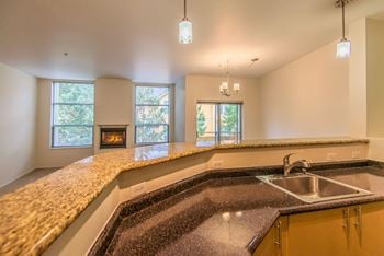 Granite breakfast bar
