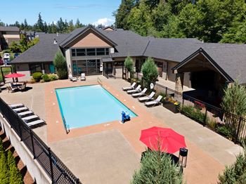 Seasonal heated pool
