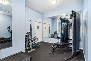 Newly renovated fitness center