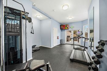 Newly renovated fitness center