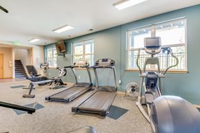 Poulsbo apartment for rent - the gym is equipped with cardio equipment for your workouts
